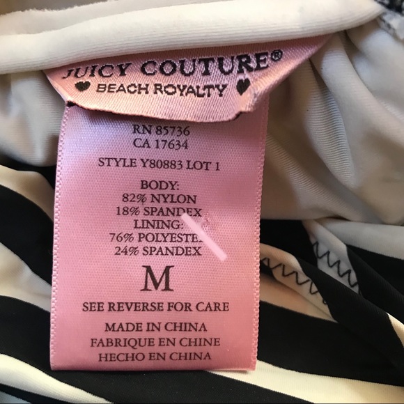 Juicy Couture Beach Royalty Swim Suit - Picture 3 of 3